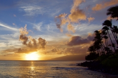 Sunset over Molokai